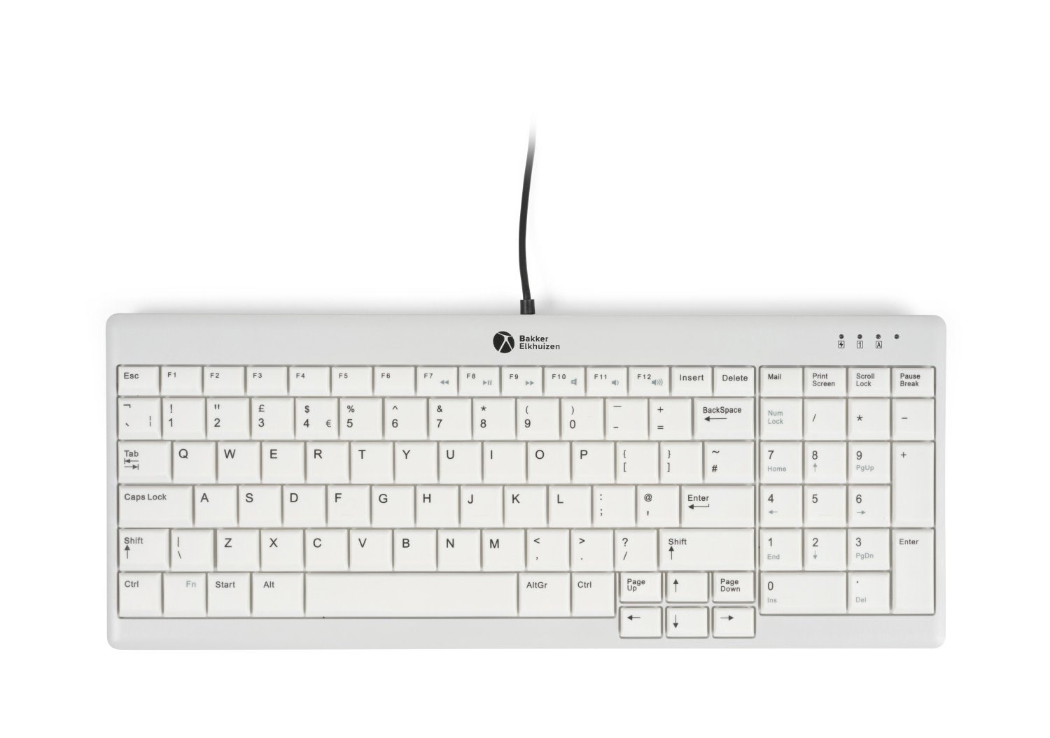 BAKKERELKHUIZEN UltraBoard 960 kompaktna tipkovnica (US QWERTY)