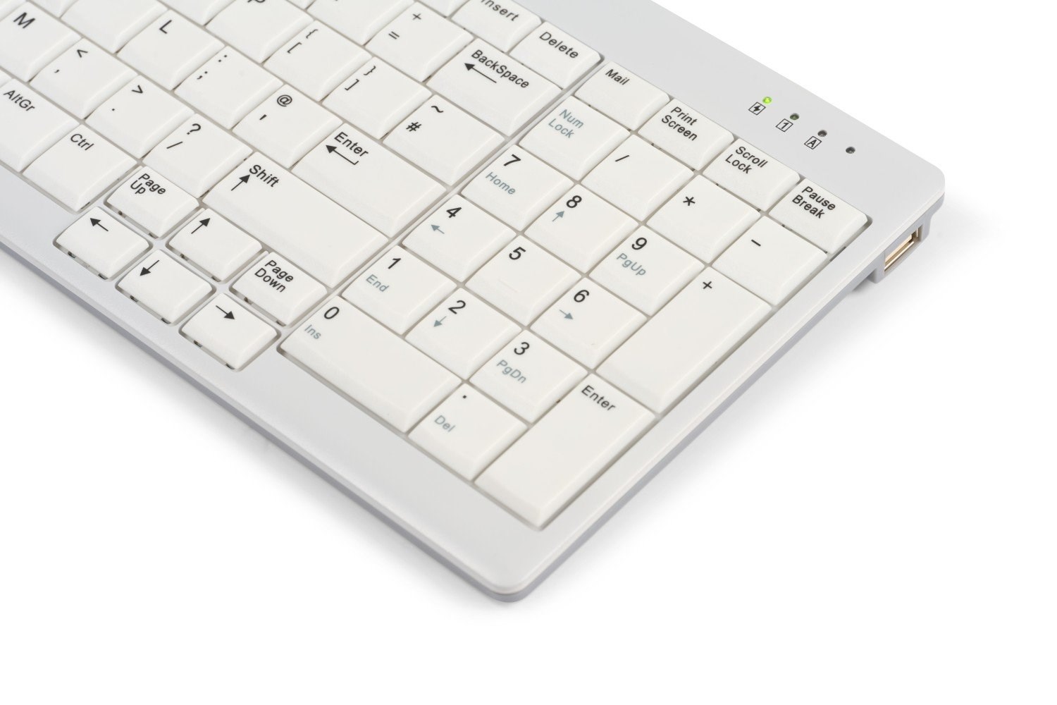 BAKKERELKHUIZEN UltraBoard 960 kompaktna tipkovnica (US QWERTY)-4