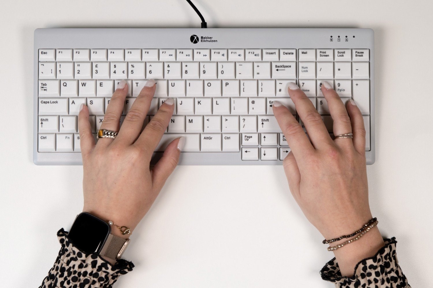 BAKKERELKHUIZEN UltraBoard 960 kompaktna tipkovnica (US QWERTY)-6