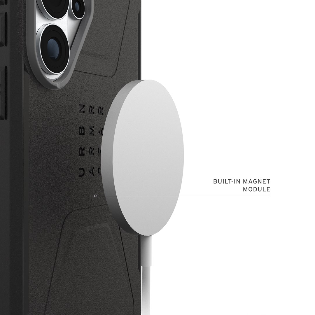 Zaštitna maska UAG Civilian za Samsung Galaxy S21 Ultra 5G, crna boja-2