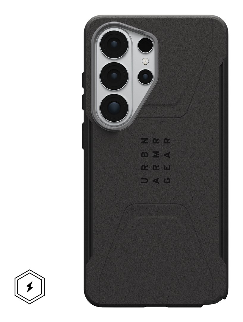 Zaštitna maska UAG Civilian za Samsung Galaxy S21 Ultra 5G, crna boja-0
