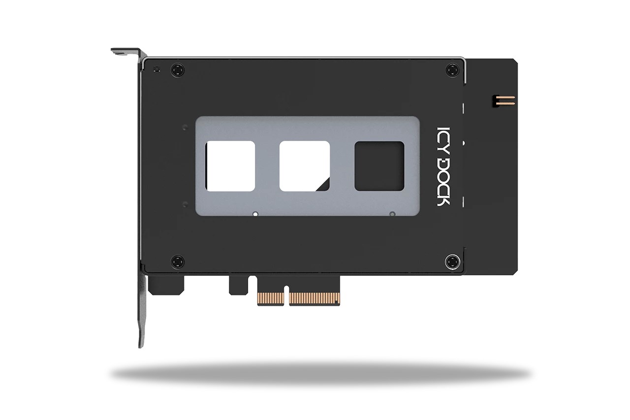 Icy Dock MB111VP-B storage drive enclosure SSD enclosure Black 2.5"-2