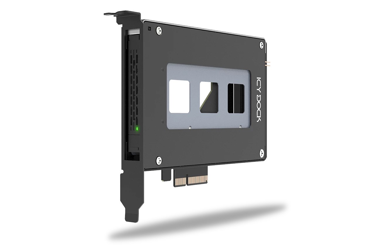 Icy Dock MB111VP-B storage drive enclosure SSD enclosure Black 2.5"-5