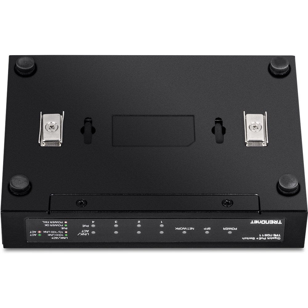 Trendnet TPE-TG611 network switch Gigabit Ethernet (10/100/1000) Power over Ethernet (PoE) Black-4