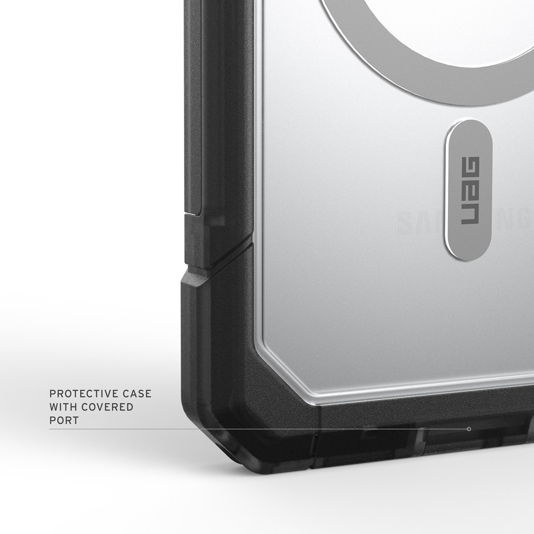 Zaštitna maska UAG Trooper za iPhone 15 Pro Max, siva boja-4