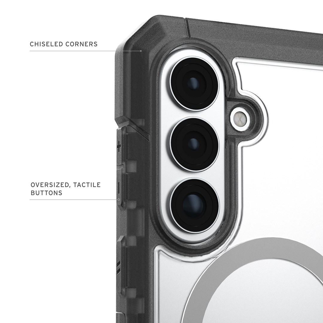 Zaštitna maska UAG Trooper za iPhone 15 Pro Max, siva boja-3
