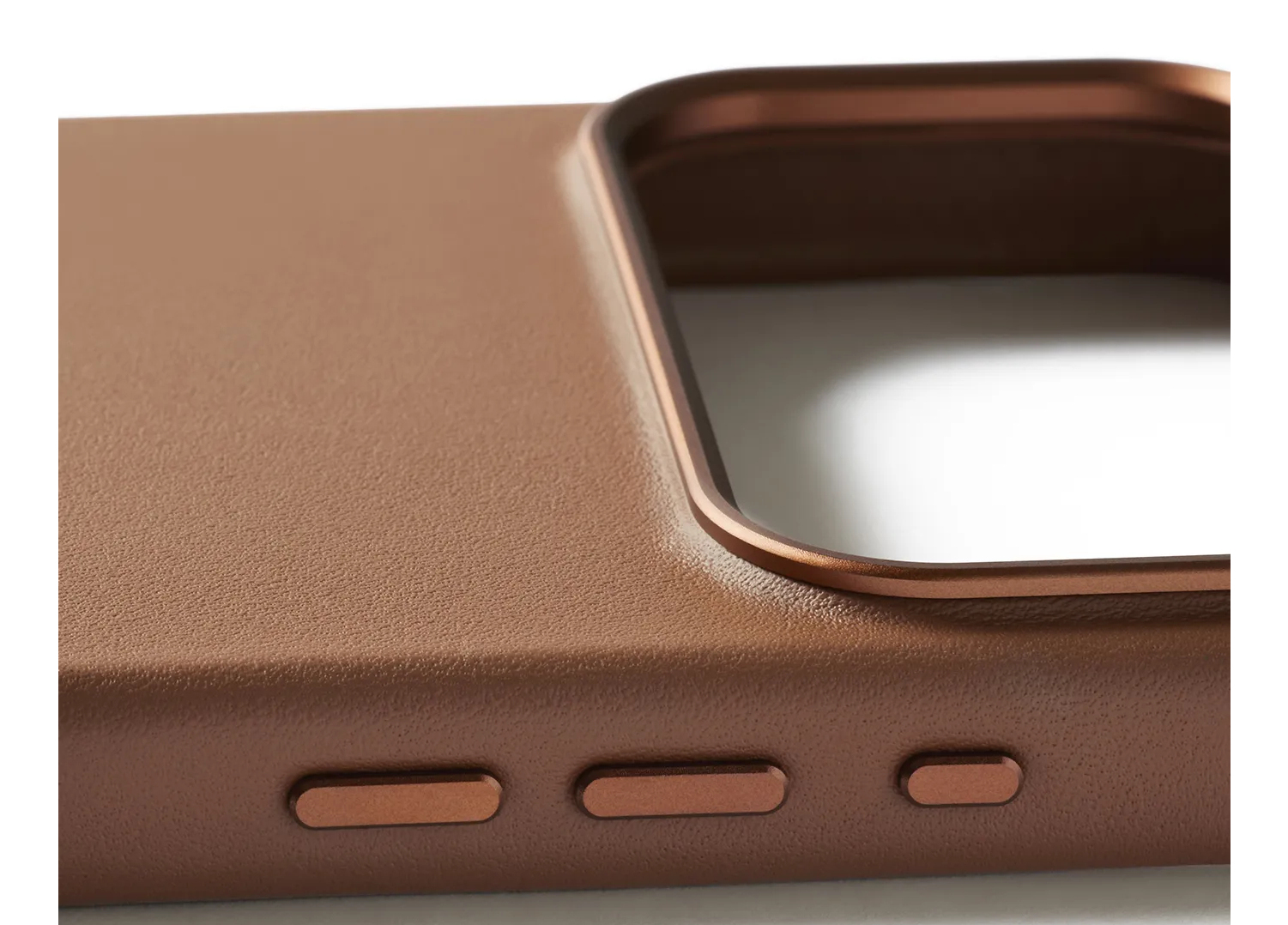 Mujjo Leather Case - etui skórzane do iPhone 17 Pro Max kompatybilne z MagSafe (tan)-3