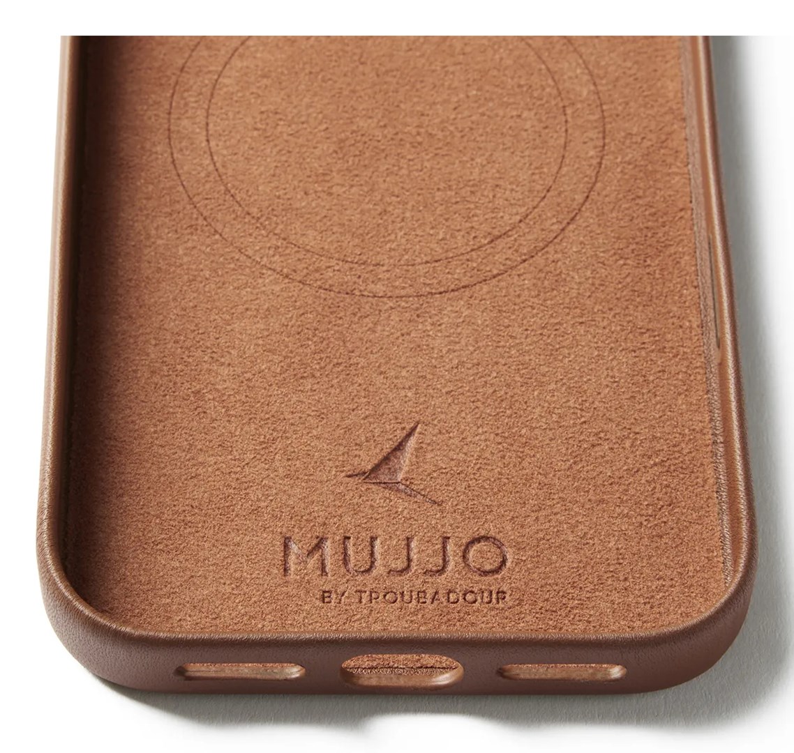 Mujjo Leather Case - etui skórzane do iPhone 17 Pro Max kompatybilne z MagSafe (tan)-4