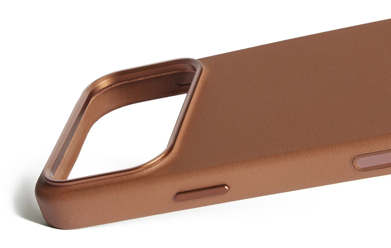 Mujjo Leather Case - etui skórzane do iPhone 17 Pro Max kompatybilne z MagSafe (tan)-6