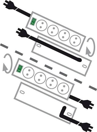 Brennenstuhl 1153300467 Black 7 AC outlet(s) 230 V 2 m-3