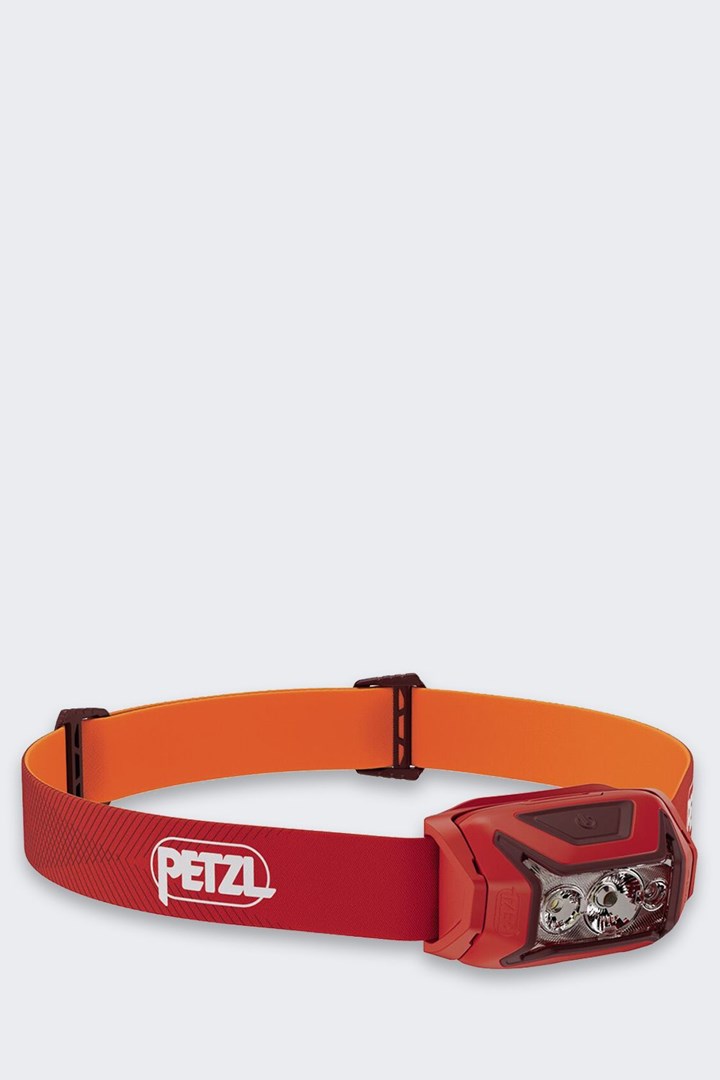 Naglavna svjetiljka PETZL ACTIK (350 lumena), crvena boja-7