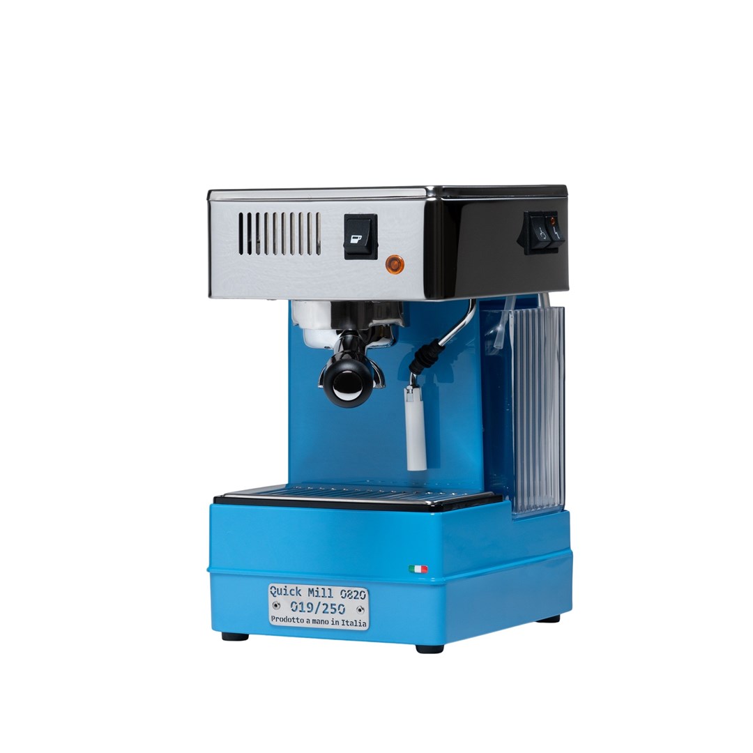 Aparat za espresso kavu QUICK MILL 0820 Stretta (plava boja, limitirano izdanje)