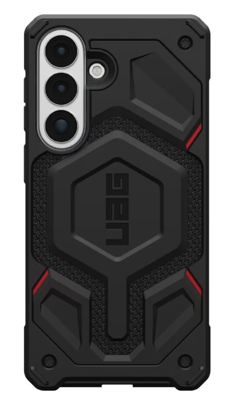 Zaštitna maska UAG Monarch Pro Kevlar za iPhone 15 Pro Max, crna boja