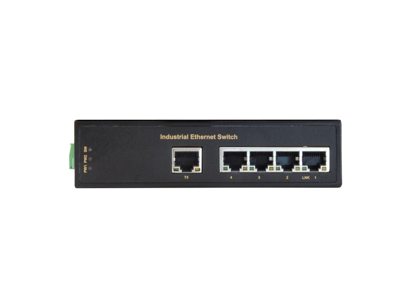 LevelOne 5-Port Fast Ethernet Industrial Switch, -40°C to 75°C-1