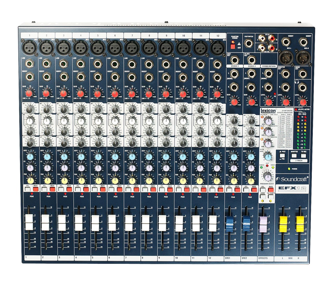 Soundcraft EFX12 Mixing Console-0