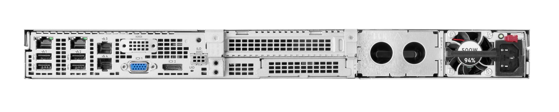 HPE ProLiant DL20 Gen11 6325P 3.5GHz 4c 1P 1x32GB-U 4SFF 2x480GB SSD 1x1000W PS EU Server-4