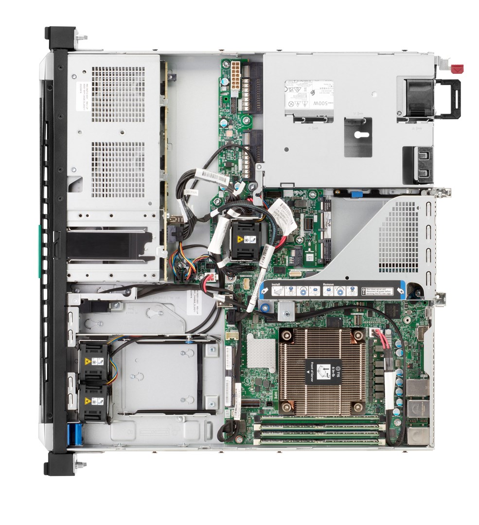 HPE ProLiant DL20 Gen11 6325P 3.5GHz 4c 1P 1x32GB-U 4SFF 2x480GB SSD 1x1000W PS EU Server-3