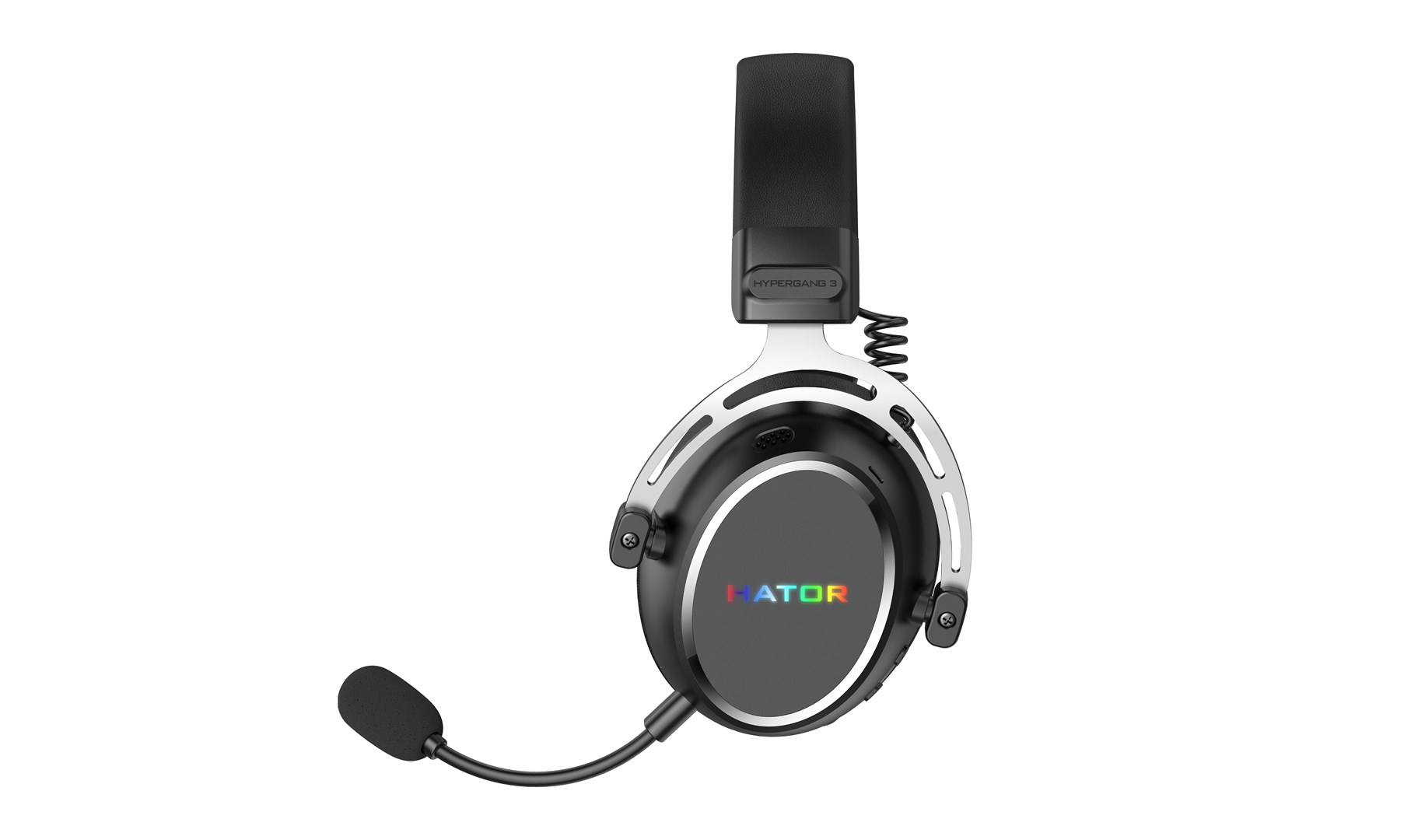 HATOR Hypergang 3 Wireless Headset Head-band Gaming USB Type-C / USB Type-A Bluetooth Black-2