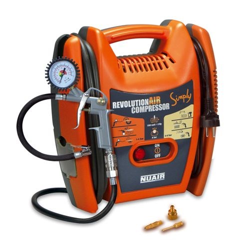 Kompresor NU-AIR Simply prijenosni bezuljni 1.5HP 8 BAR