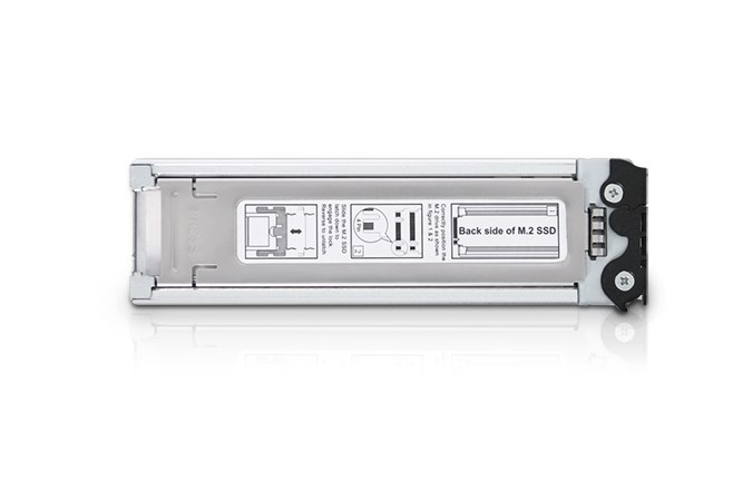 Icy Dock MB840TP-B storage drive enclosure SSD enclosure Aluminium, Black M.2-1