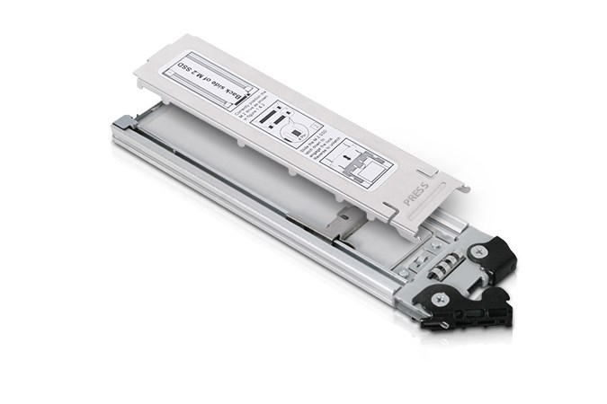 Icy Dock MB840TP-B storage drive enclosure SSD enclosure Aluminium, Black M.2-0