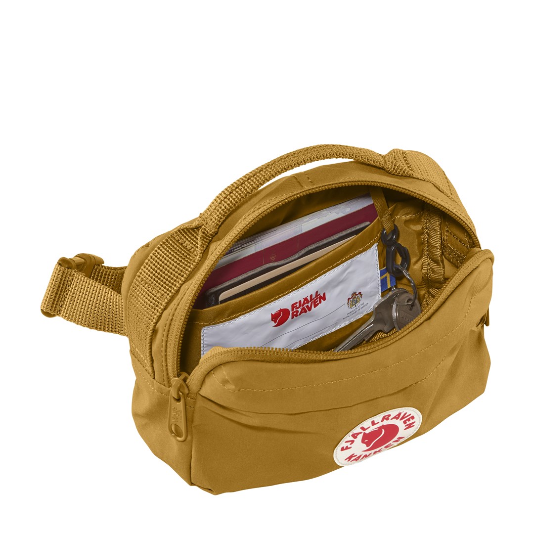 Torbica za oko struka FJALLRAVEN Kånken Hip Pack Corn žuta boja-3