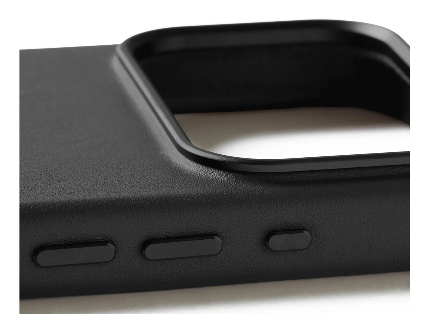Maska MUJJO Full Leather Case za iPhone 17 Pro (MagSafe), crna boja-6