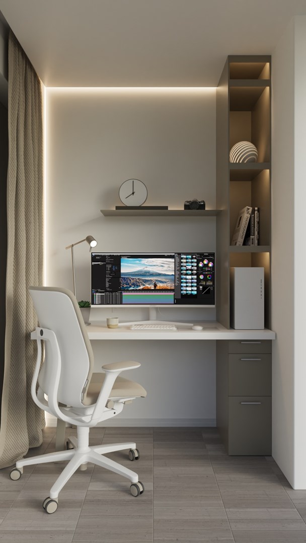 Monitor JAPANNEXT JN-IPS340UWQHD60C-C65W-HS-W 34" (IPS, UWQHD, 60Hz, 5ms, USB-C 65W, zakrivljeni)-4
