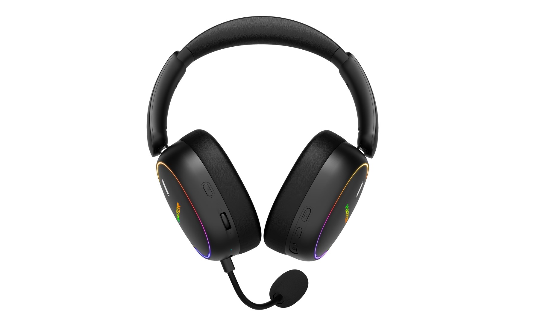 HATOR Phoenix 2 Wireless Headset Wired & Wireless Head-band Gaming USB Type-C / USB Type-A Bluetooth Black-6