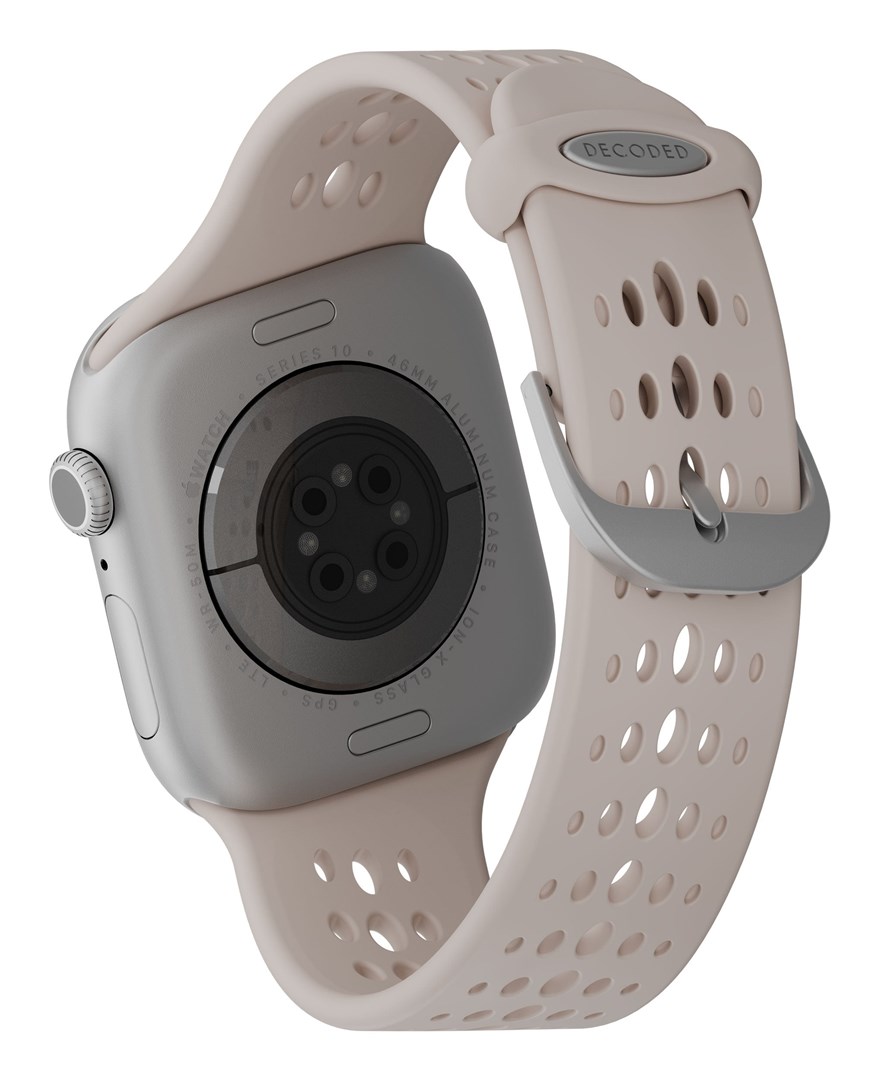 Remen DECODED Ares O silikonski za Apple Watch (49/45/44/42mm) glinena boja-2