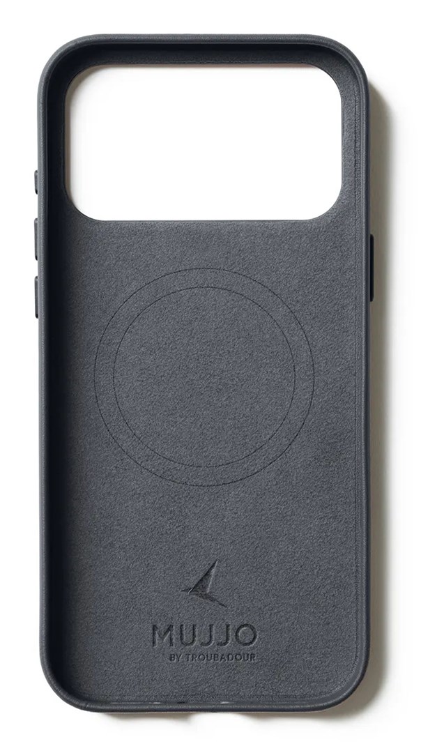 Kožna futrola MUJJO za iPhone 17 Pro Max (MagSafe), basalt-2