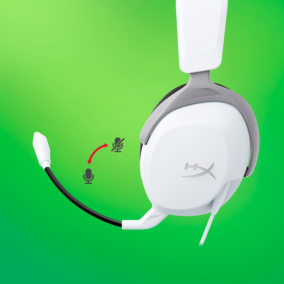 HyperX CloudX Stinger 2 Core Gaming Headsets Xbox White-7