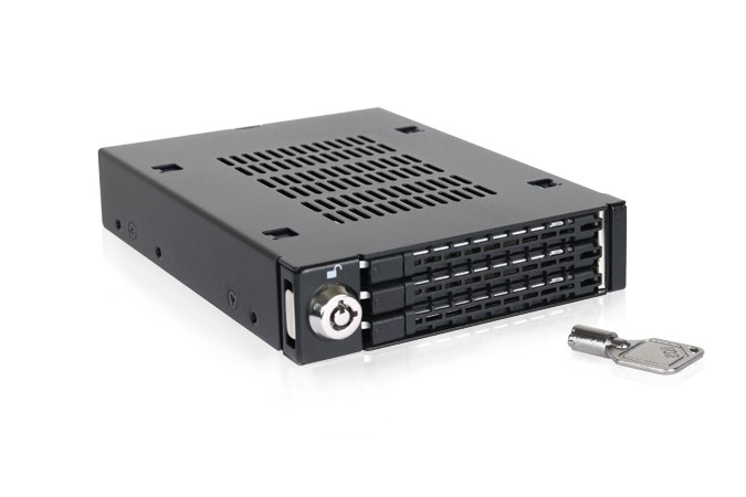 Icy Dock MB993SK-B drive bay panel 2.5/3.5" Carrier panel Black-1