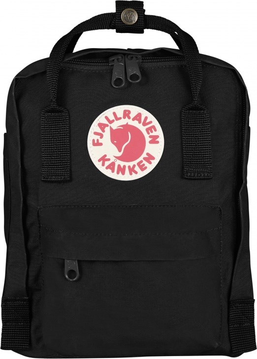 Ruksak FJALLRAVEN Kånken Mini crna boja