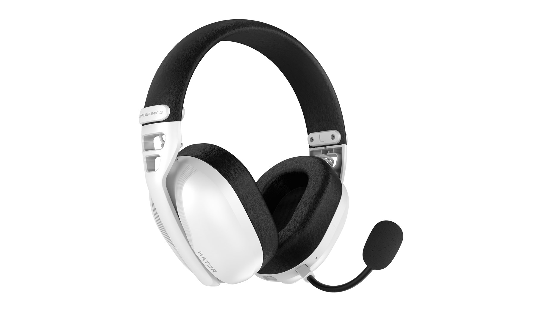 HATOR Hyperpunk 3 Wireless Headset Wired & Wireless Head-band Gaming USB Type-C / USB Type-A Bluetooth White-2