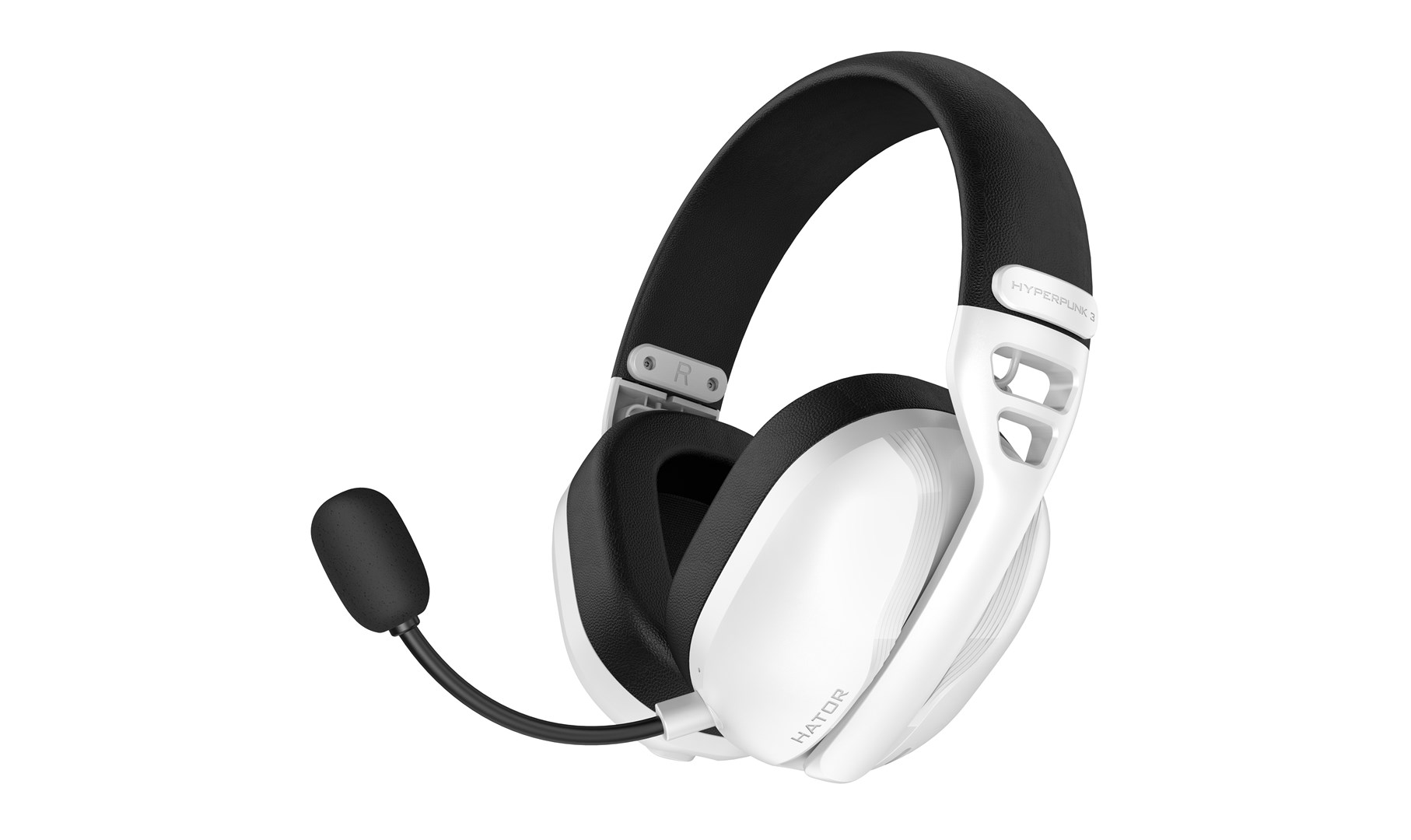 HATOR Hyperpunk 3 Wireless Headset Wired & Wireless Head-band Gaming USB Type-C / USB Type-A Bluetooth White-1