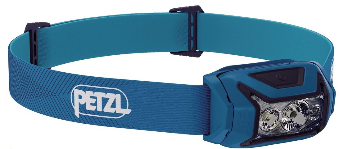 Naglavna svjetiljka PETZL Actik 450 lumena plava boja-1