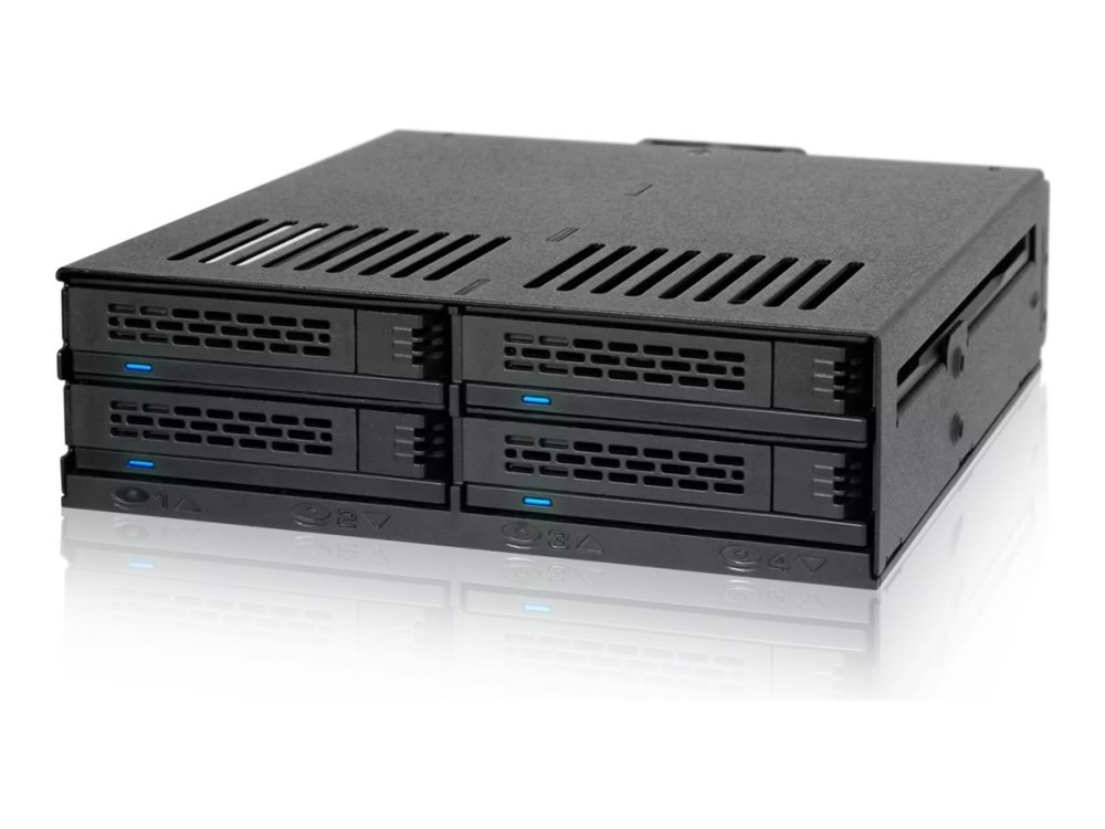 Icy Dock MB324SP-B disk array 0 TB Desktop Black-9
