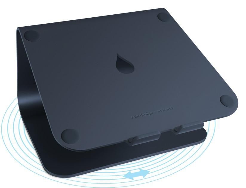 Stalak za prijenosno računalo RAIN DESIGN mStand360 (360° rotacija) crna boja-3