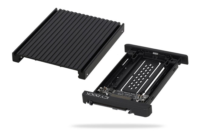 Icy Dock MB705M2P-B storage drive enclosure SSD enclosure Black M.2-7