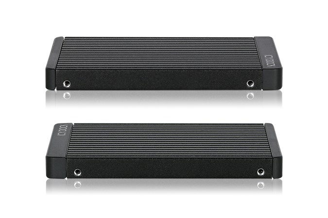 Icy Dock MB705M2P-B storage drive enclosure SSD enclosure Black M.2-2