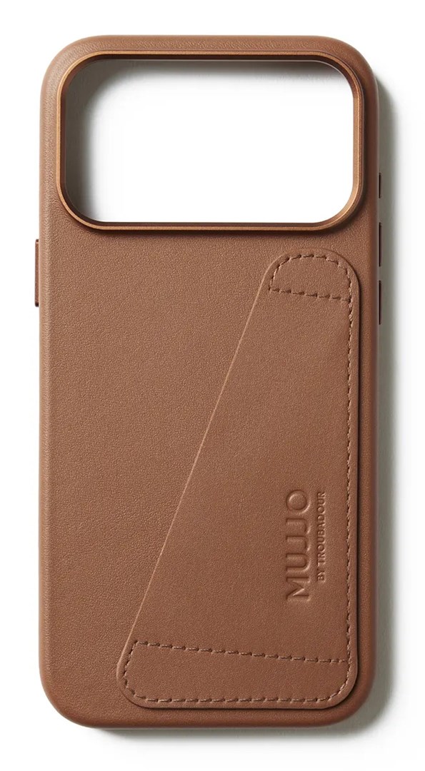 Torbica MUJJO Full Leather Wallet Case za iPhone 17 Pro Max (MagSafe), smeđa boja-4