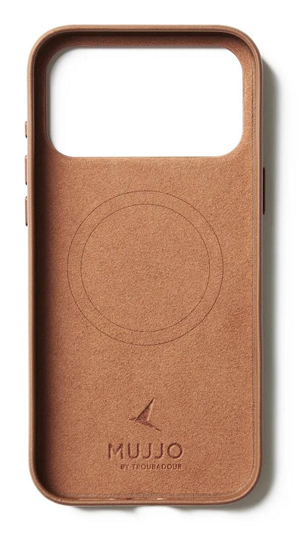 Torbica MUJJO Full Leather Wallet Case za iPhone 17 Pro Max (MagSafe), smeđa boja-2