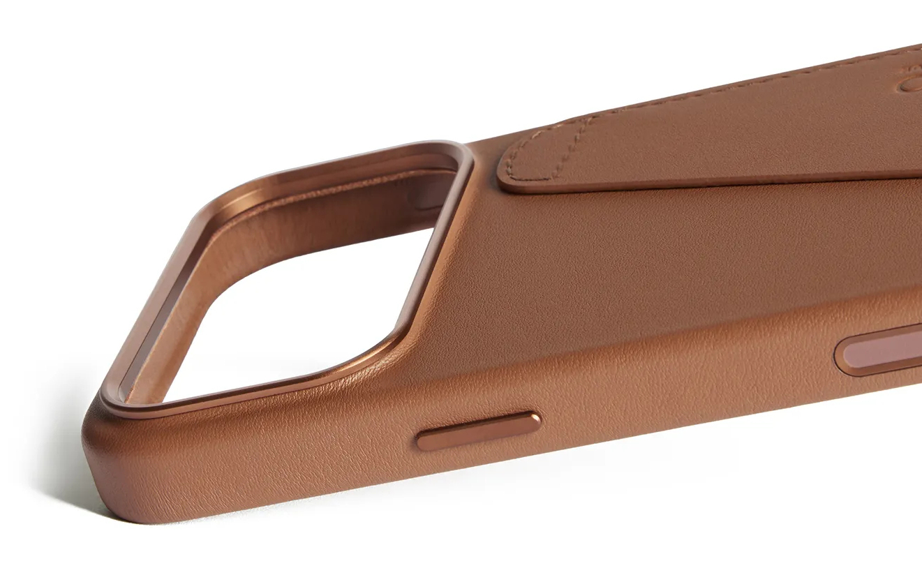 Torbica MUJJO Full Leather Wallet Case za iPhone 17 Pro Max (MagSafe), smeđa boja-5