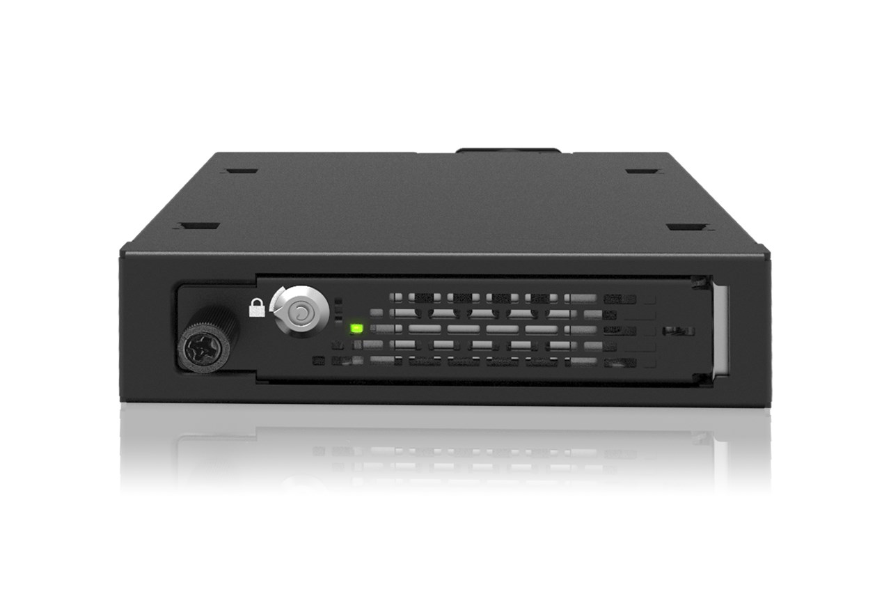 Icy Dock MB491V5K-B storage drive enclosure SSD enclosure Black 2.5"-0