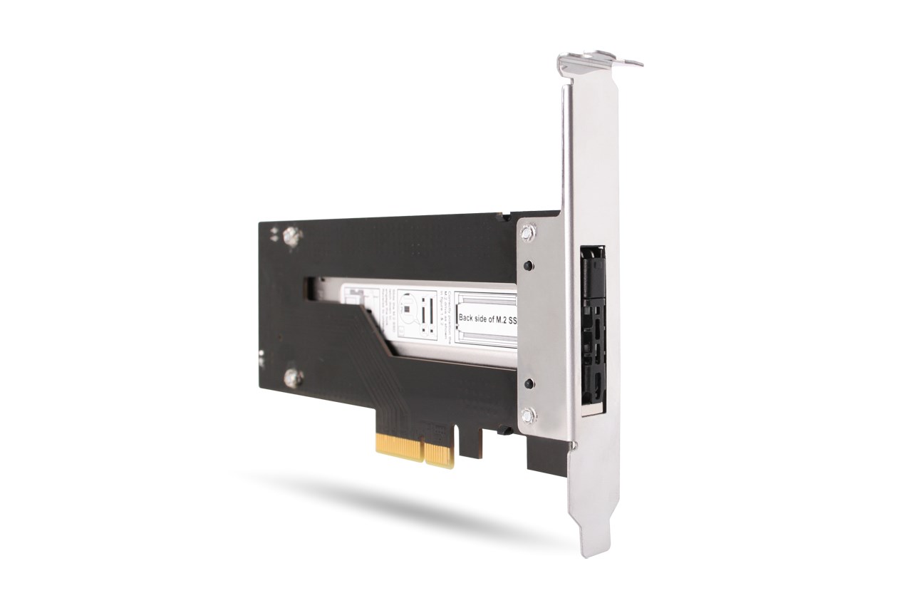 Icy Dock MB840M2P-B interface cards/adapter Internal M.2-6