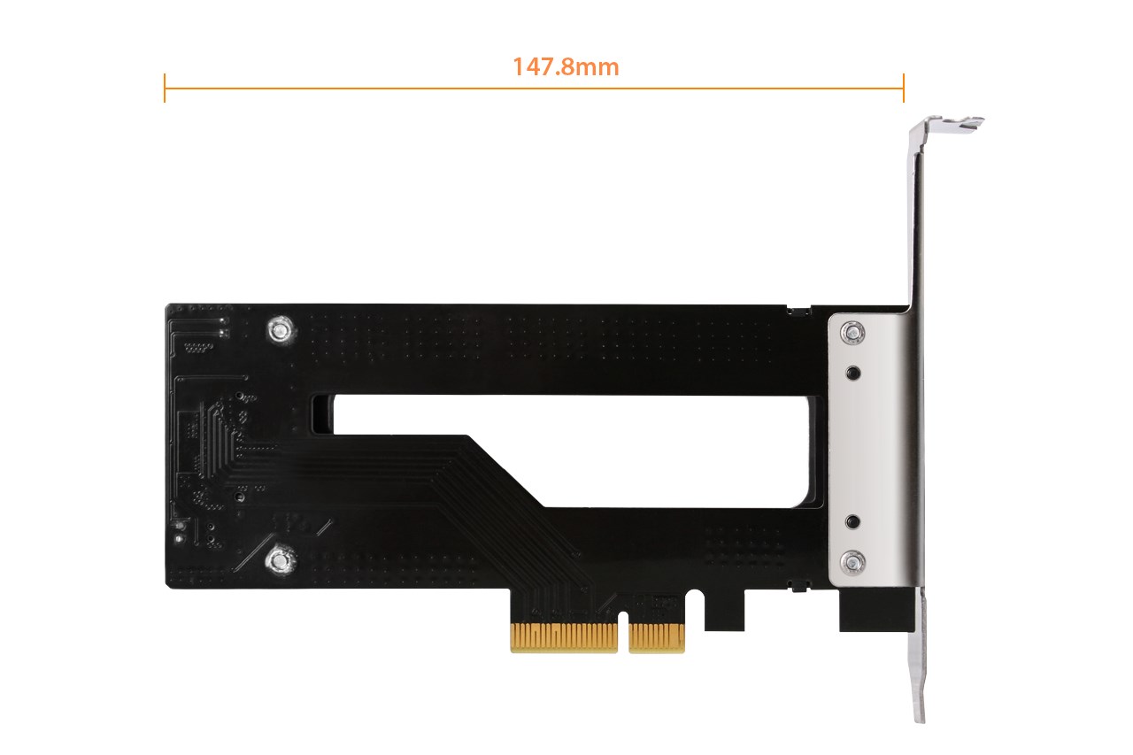 Icy Dock MB840M2P-B interface cards/adapter Internal M.2-4