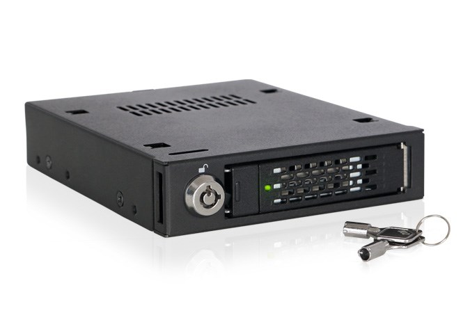 Icy Dock MB601VK-B drive bay panel Black