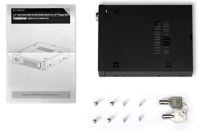 Icy Dock MB991SK-B drive bay panel Black-6