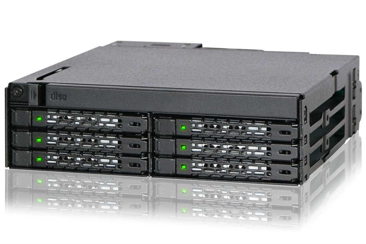 Icy Dock MB606SPO-B drive bay panel Black-7